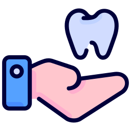 Tooth Icon with hands